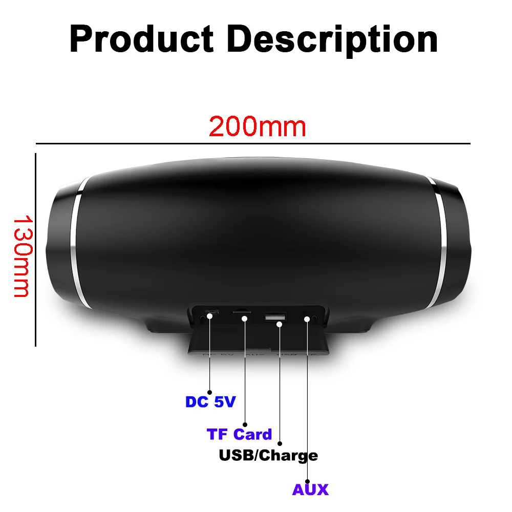 HOPESTAR H27 беспроводной Bluetooth динамик 3D стерео Саундбар Колонка Бумбокс водонепроницаемый открытый сабвуфер FM радио PK зарядка XTREME