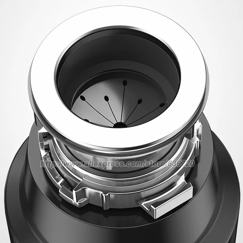 76336A German 1000W motor Technology 1 Horsepower Deluxe Continuous Feed Disposall Food Waste Disposer + Air Switch 2