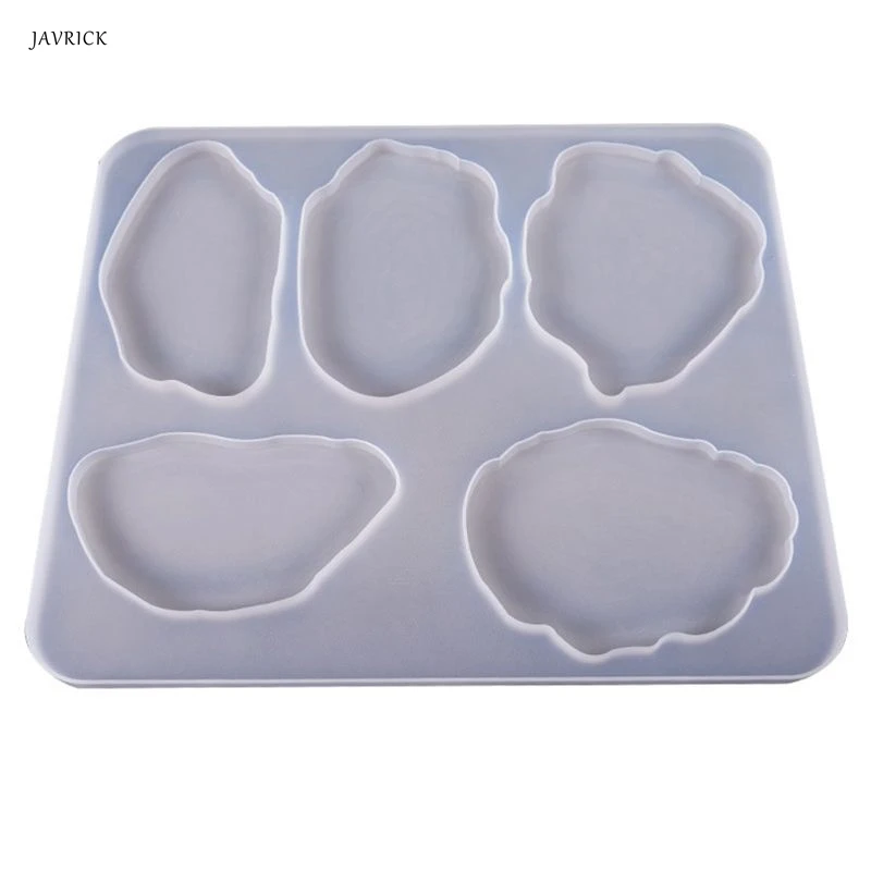 

Large Table Decoration Mold Coaster Set Multi-standard Cup Mat Silicone Molds DIY Crystal Epoxy UV Glue Mold
