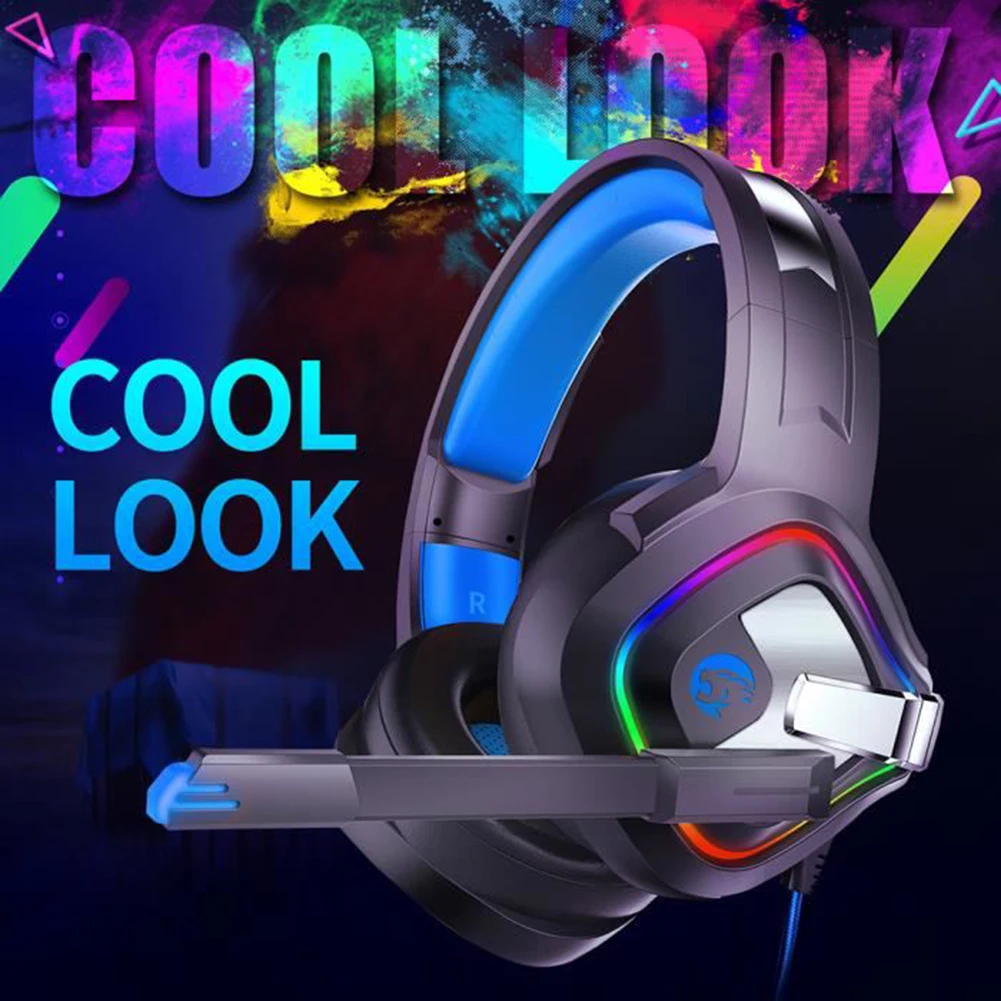 3,5 мм USB игровой комплект наушников для игр Casque игровая стереосистема наушники с микрофоном Mic Led игровые гарнитуры для ПК PS4