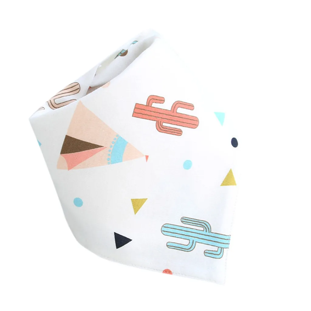 New baby bib cartoon kids bib Baby saliva towel bib child bib newborn  triangle scarf headband bib newborn slabber absorbent