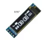 0.91 inch OLED display module white/blue OLED 128X32 LCD LED Display SSD1306 12864 0.91 IIC i2C Communicate for ardunio ► Photo 2/2