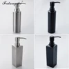 Falangshi High Quality Black Soap Dispenser Bathroom Accessories Stainless Steel 304 Wall Mounted Liquid Soap Organize WB8600 ► Photo 2/6