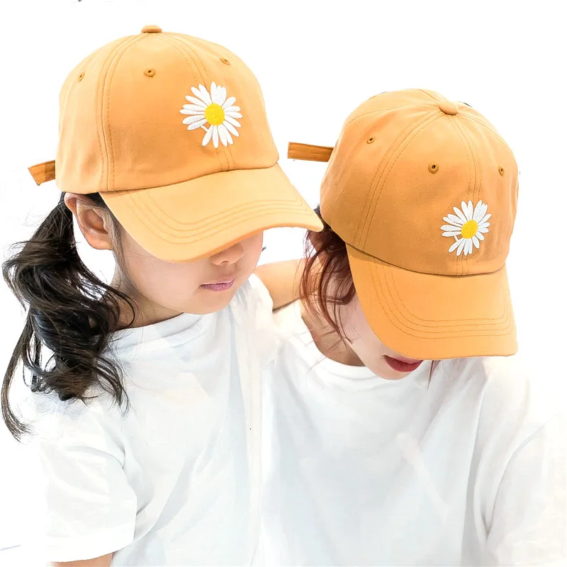 orange toddler baseball cap