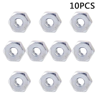 

10pcs Bar Nuts M8 Guide Bar Nuts For Stihl MS 180 250 381 361 440 660 Chainsaw Parts Power Equipment Accessories