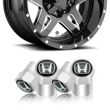 

4pcs Wheel Tire Valve Caps Wheel Valve Cover for Honda CBR300RR CBR600RR CBR1000RR CBR500R CBR650F VFR800 1200 VTX1300