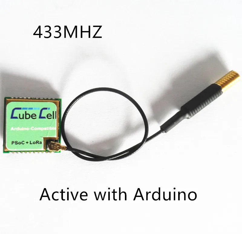 active 433 Heltec Lora Node ASR650x ASR6501 SX1262 Lora CubeCell модуль/макетная плата для arduino/Lora IOT датчики водонепроницаемый IP67 - Цвет: active 433
