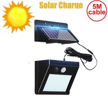 30 led Солнечный свет сплит-панель Водонепроницаемый Уличный настенный светильник безопасности подвесные прожекторы садовые гаражные внутренний двор козырек для террасы забор