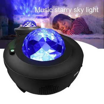

LED Night Light USB Charging Colorful Starry Sky Projector Laser Radium Lamp Blueteeth Wireless Voice Control Music Player