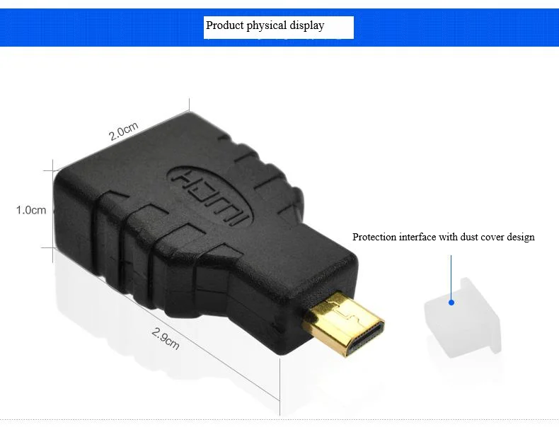 Кабель Micro USB для передачи данных hdmi сигнальный разъем micro преобразования до стандартный кабель для тонкого цифрового разъёма для передачи звука и изображения и планшетным компьютером соединение ТВ