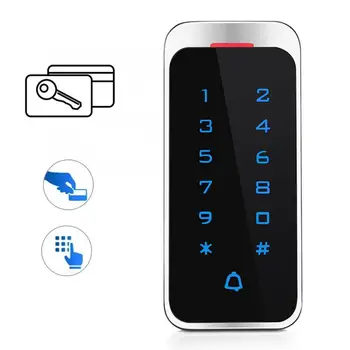 

2000 Users Access Controller 125KHZ RFID Card Reader IP65 Waterproof Password Door Opener Access Controller
