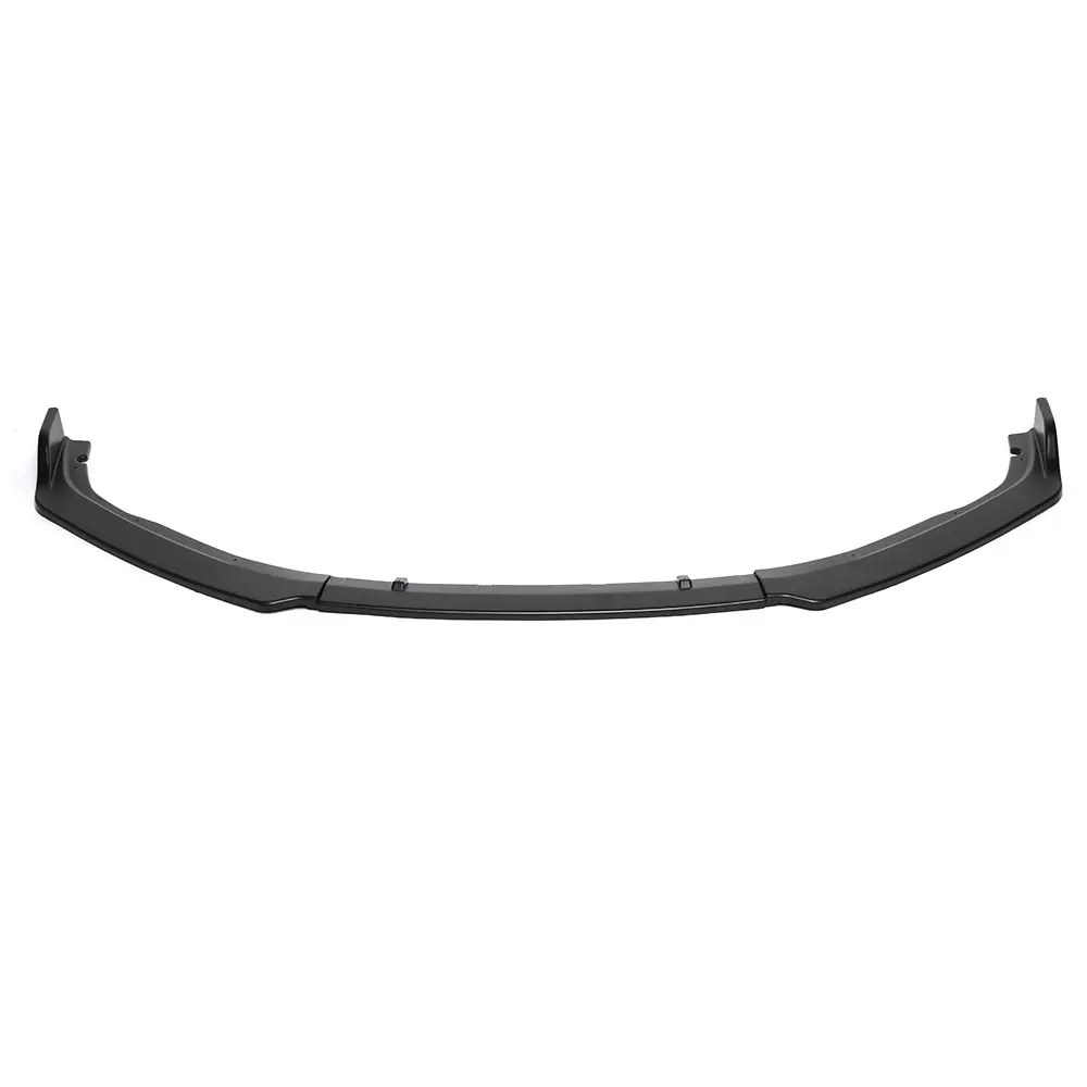 Vehemo 204.5*9*0.2cm Front Bumper Lip Trim Exterior Bumper Lip Cover Eye-Catching Accessories Vehicle Motors for Car Decoration