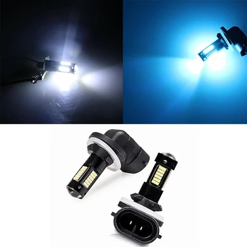 

H27 880 881 Light LED High Power Fog Driving Light Bulbs Blue Yellow White Car Fog Light Lamps 12V H27 Driving Lamp