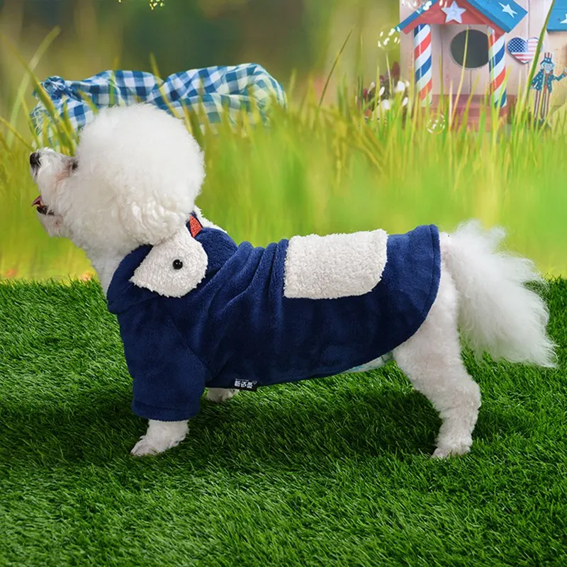 Хлопковая одежда для собак, зимние теплые куртки для собак, Рождественские толстовки для щенков, зимняя одежда для собак, XS-XL