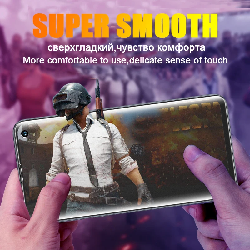 100D матовая Гидрогелевая пленка для samsung Galaxy S8 S9 S10 Plus Note 8 9 10+ Защитная пленка для экрана для samsung S8 S7 Edge пленка не стекло