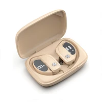 NVAHVA bezprzewodowe słuchawki douszne Bluetooth dla sportu prawdziwe bezprzewodowe słuchawki Stereo basowy zestaw słuchawkowy słuchawki douszne z mikrofonem do gier telefony TV