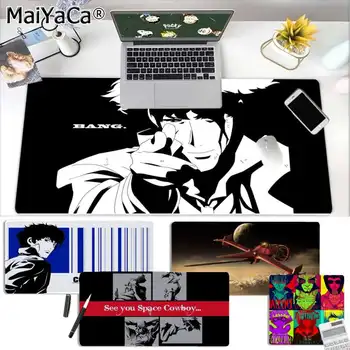 

MaiYaCa Hot Sales Cartoon Cowboy Bebop Unique Desktop Pad Game Mousepad Free Shipping Large Mouse Pad Keyboards Mat