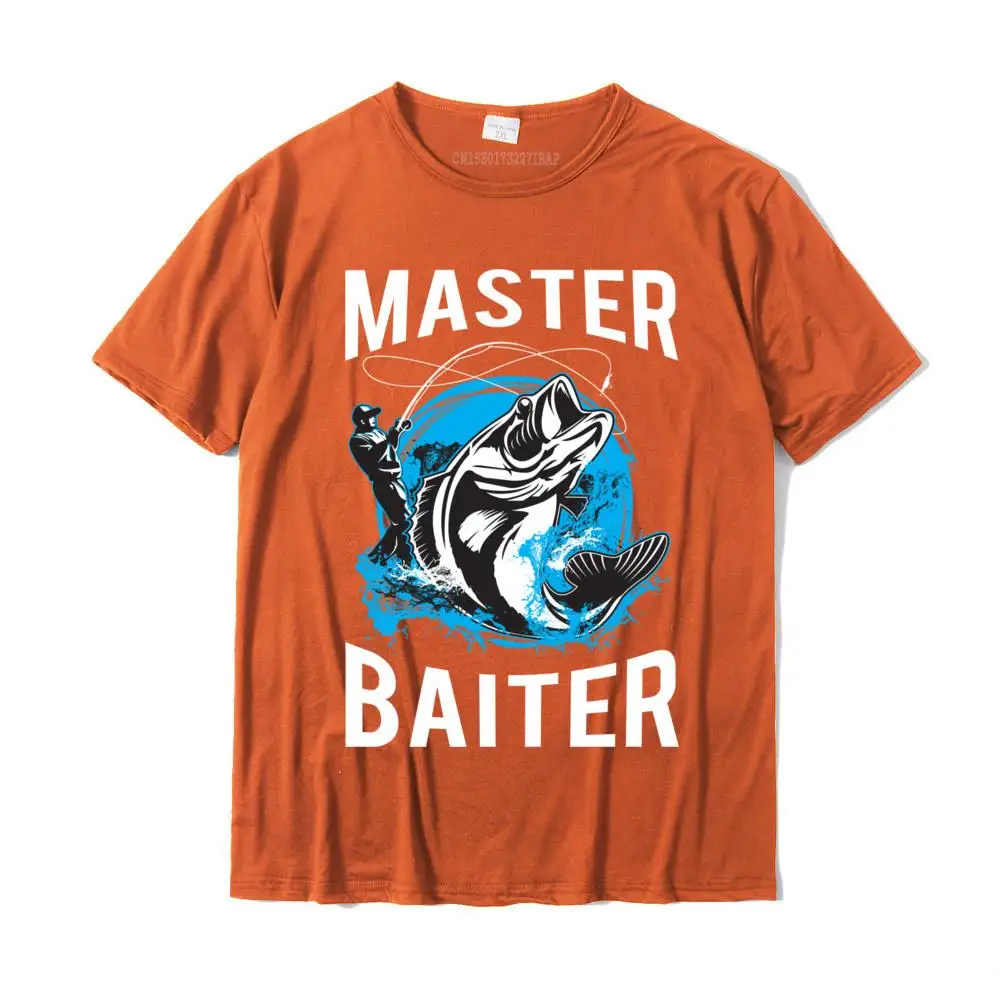 Normal Summer Tops & Tees Short Sleeve for Men 100% Cotton Summer/Fall O-Neck Tshirts Camisa Tops T Shirt Brand Mens Master Baiter Hoodie Funny Fishing Master Baiter Hoodie__MZ23981 orange