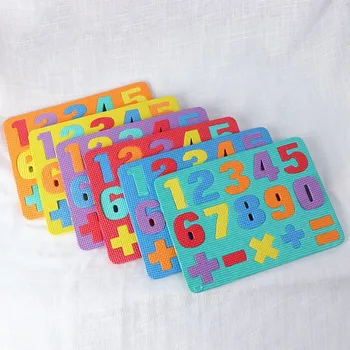 

Kids EVA Jigsaw Puzzles Digital Arithmetic Learning Foam Numbers Cognition Game Toy for Children Early Educational Board Puzzles