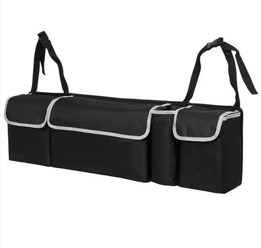 

Car SUV Seat Back Organiser Bag BUS Van Multi Pocket Storage Hanging Bag RV Campere Holder 2in1 Waterproof Car Accessories