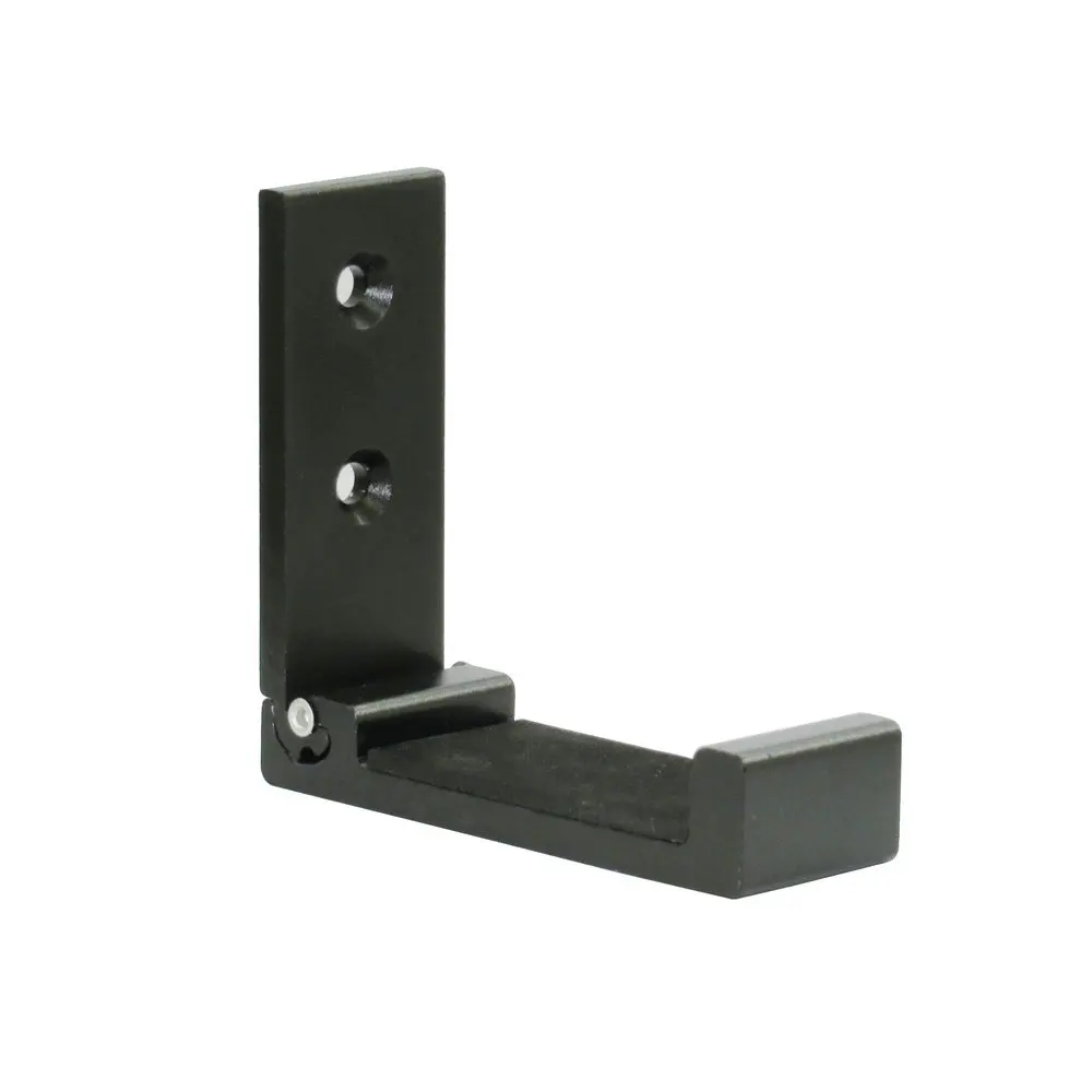 Foldable Gun Rack Wall Mount - Heavy Duty Aluminum Hooks With Soft Padding For Rifles, Bows, Swords