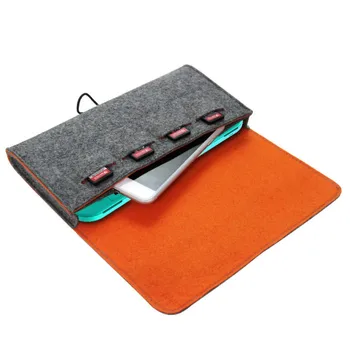 

Storage Bag Double Layer Ultra-light Shock Absorption Dust-proof Sweat-proof Protection Case With Game Card Slot For Switch Lite