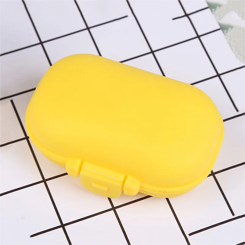 Medicine Box Mini Pill Cases Vitamin Pill Tablet Case Portable Travel Medical Box Pill Splitters Travel Accessories