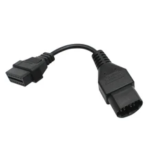 Для Mazda 17pin к 16pin Obd2 Obd Ii кабель соединительный кабель с разъемом кабеля для Mazda 17 Pin-соединяющий адаптер, комплектующие детали для автомобиля