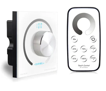 

Easy install wall mount controller home use LED Dimmer switch rotary control for Led Panel Light