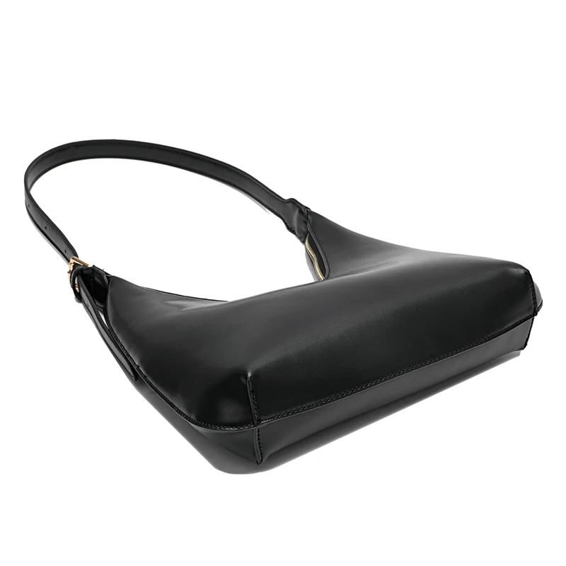 Beste 2019 Winter Nieuwe Vrouwen Baguette Bag Merk Designer Kleine Handtas Vintage Crescent Lady Schoudertas Luxe Vrouwelijke Nieuwe Maan Oksel