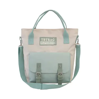 

2019 Women Fashion Shoulder Bag Nylon Letter Coin Purse Hasp Shoulder Messenger Casual Bags Shopping Bag Personality Bag 1203