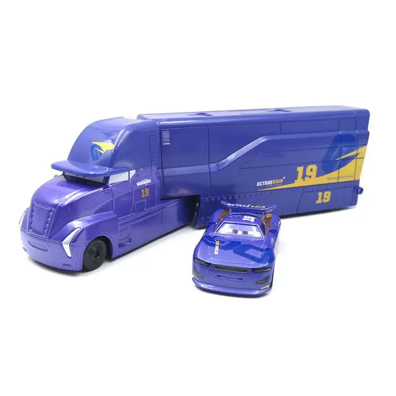 Disney Pixar тачки 3 Молния Маккуин Джексон шторм Мак Uncletruck 1:55 литой металлический