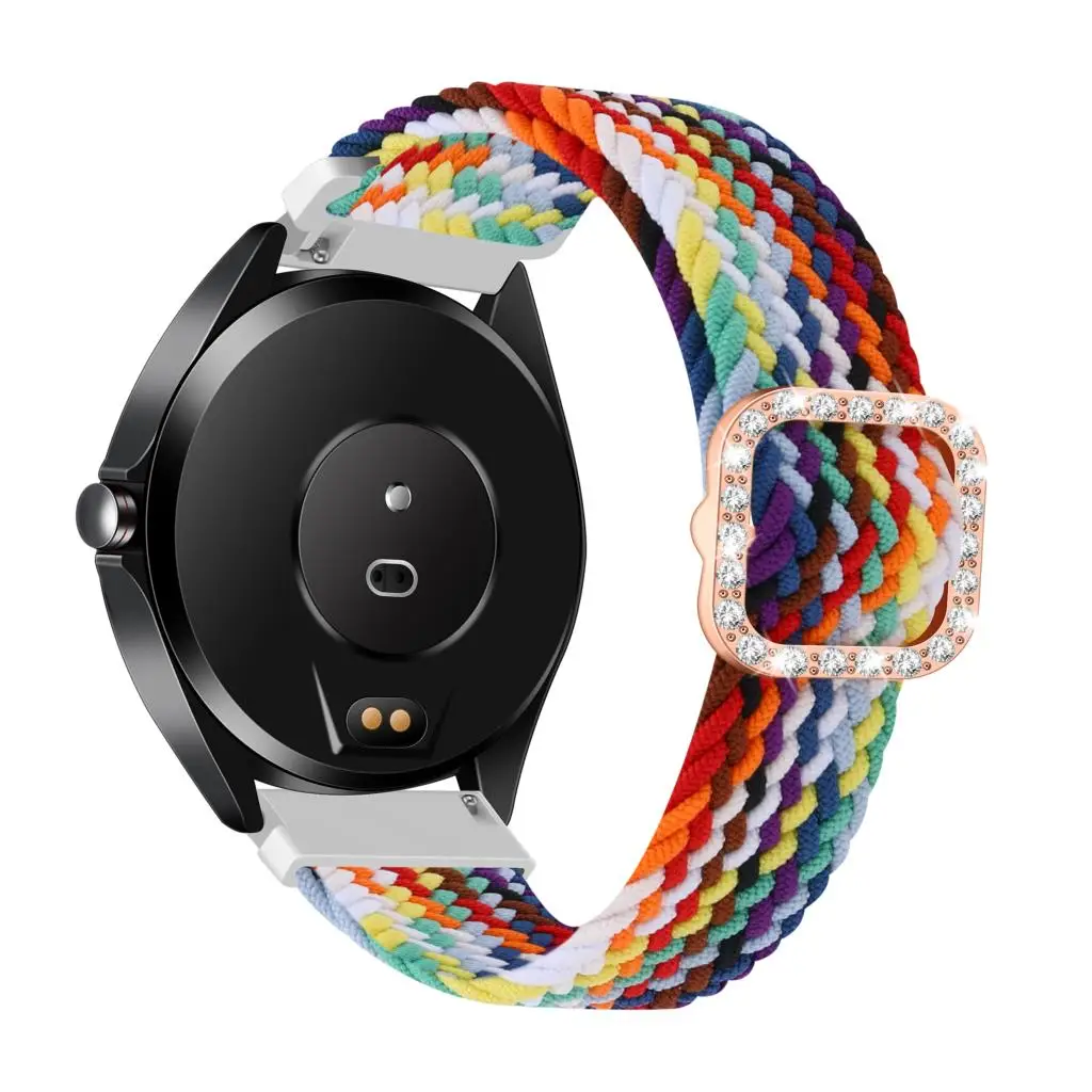 

20mm 22mm nylon Strap For Samsung Galaxy Watch Gear S3 Active 2 Graffiti style strap For HuaMi Amazfit Huawei watch band