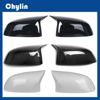 

1 Pair Carbon Rear Mirror Cover Fit For X4 F26 X3 F25 ABS Rearview Mirror Replacement Cover For BMW E70 E71 X5 F15 X6 F16 07-18
