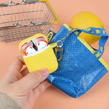 

Storag earphone case For For Xiaomi Airdots Pro 2 Air 2 Mi True Wireless Earphone 2 Luxury silicone headphone cover bags fundas