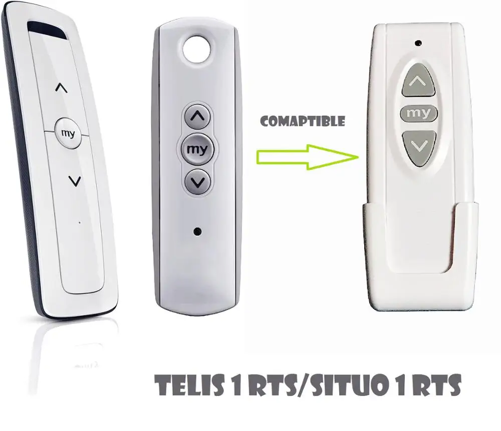 1Pack Telis Situo 1 Remote Control 433.42MHZ Replacement | Безопасность и защита