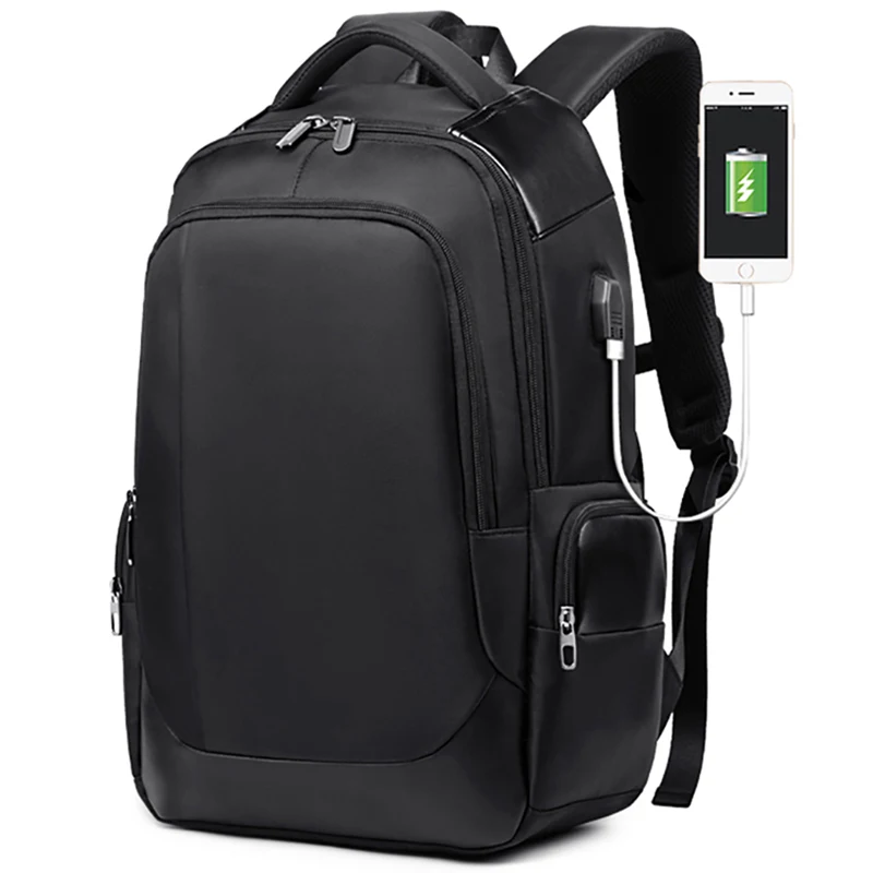 

Men USB Charging Backpack Large Capacity Teenager School Bag Multi-Function Travel Rucksack Waterproof Business Laptop Backpacks