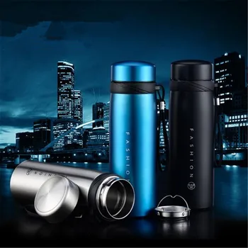 

New 900ml/650ml Portable Double Stainless Steel Vacuum Flasks Coffee Tea Thermoses Mug Sport Travel Mug Large Capacity Thermocup