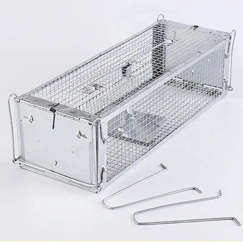 Cage de chasse en métal réutilisable pour Rats, piège à souris intelligent  et automatique, pour ferme, jardin, entrepôt, lutte antiparasitaire -  AliExpress