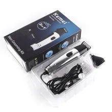 Kemei Электрический 2 в 1 триммер для носа машинка для стрижки волос триммер бритва машинка для стрижки волос для парикмахерской для мужчин KM-522B