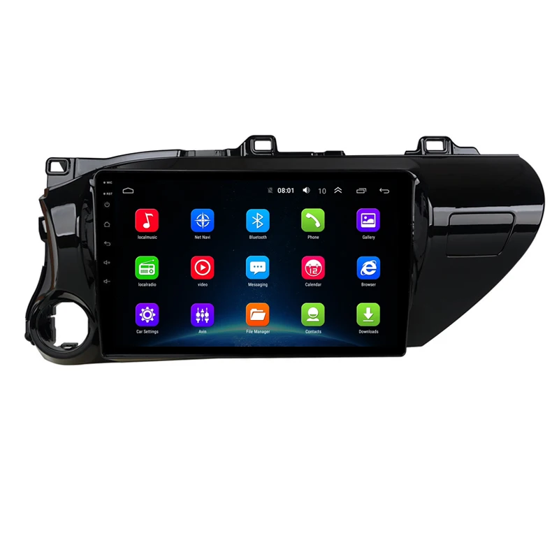 Cheap 10.1" 2G RAM 32G ROM Android Car DVD GPS For TOYOTA Hilux 2016 2017 Multimedia Navigation Radio stereo headunit bluetooth wifi 3