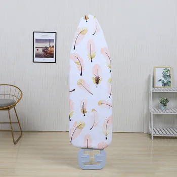 

1x 140x50cm Heat Resistant Household Non-Slip Reusable Printed Ironing Board Cover Pad Polyester Composite Cotton Smooth Soft