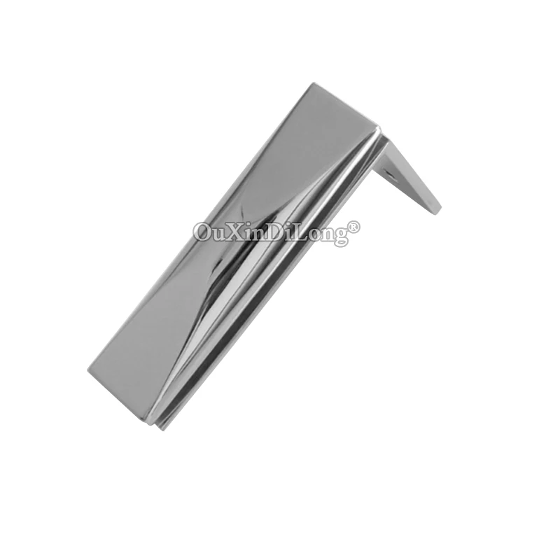 

Elegant Luxury 4PCS 304 Stainless Steel Frameless Shower Door Glass Clamps Clips Glass Fixed Holder Brackets Mirror