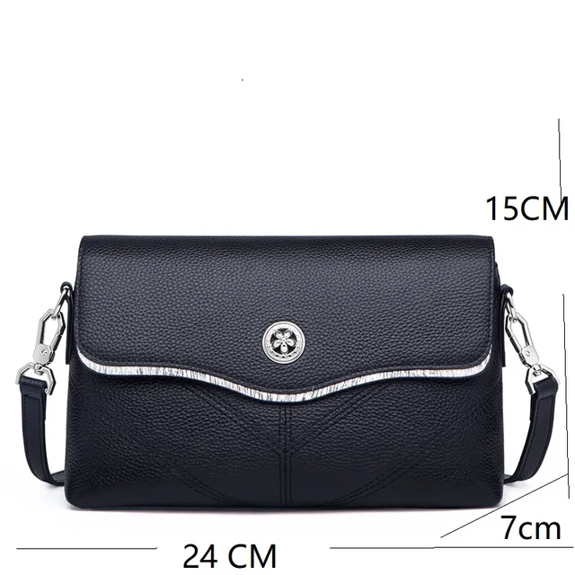 New ZOOLER luxury leather bags diamond Cow leather women messenger bag fashion shoulder bag purse cross body#LT238