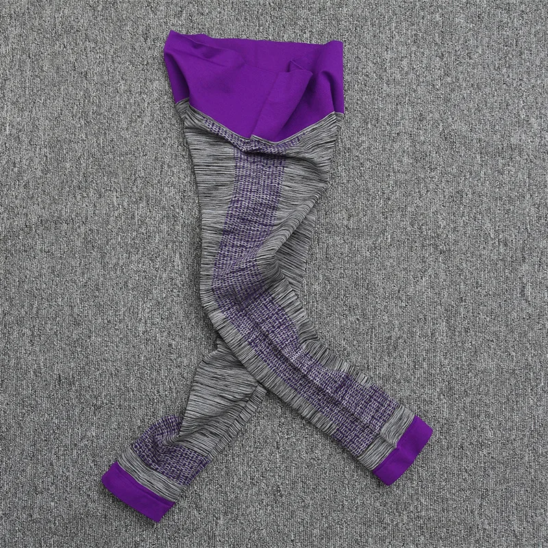 

New Style Yoga Cropped Pants Slim Fit Slimming Running Pants Women's Gym Quick-Dry Tight Fitness Yoga Pants