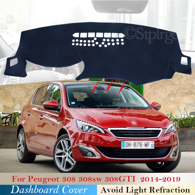 Dashboard Cover Protective Pad for Peugeot 308 T9 2014~2019 308 308sw 308GTI  Car Accessories Dash Board Sunshade Carpet Anti-UV - AliExpress