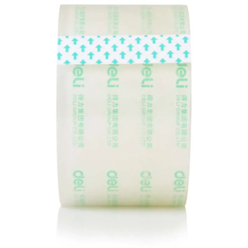 Deli 30246 Sealing Adhesive Tape 48 Mm* 40y Packaging Tape Transparent Sealing Tape 4.8 Cm Packing Belt Single-Volume