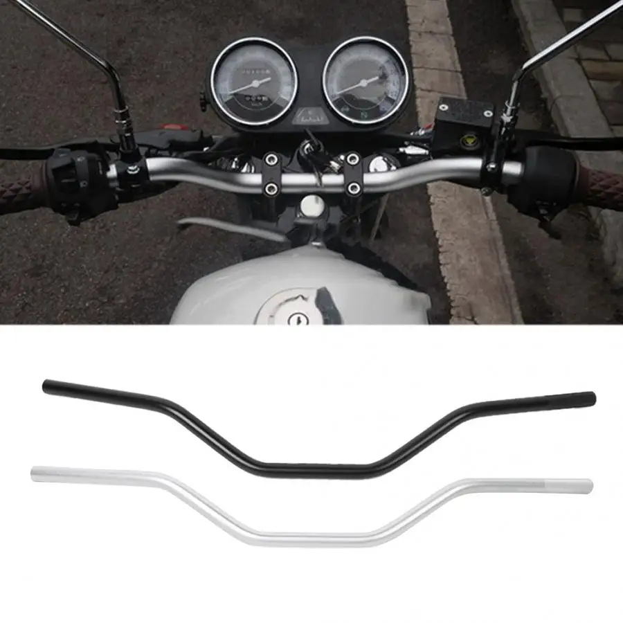 Алюминиевый сплав винтажный Универсальный руль мотоцикла Ручка Бар аксессуары запасная часть аксессуары для мотоциклов