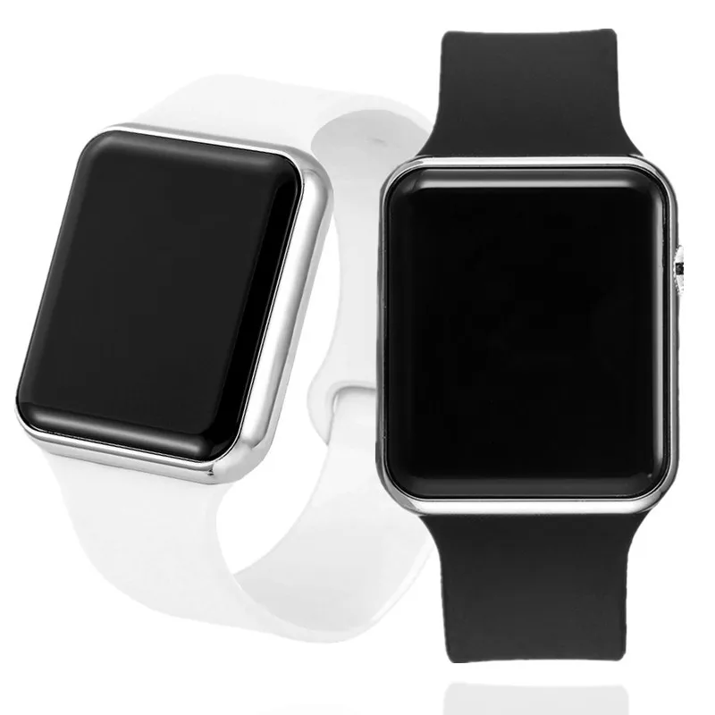 2022 Digital Lover Watches Couple Watch Sports Lover Wristwatches LED Digital Watch for Men Women Luxury Electronic Clock Pareja 