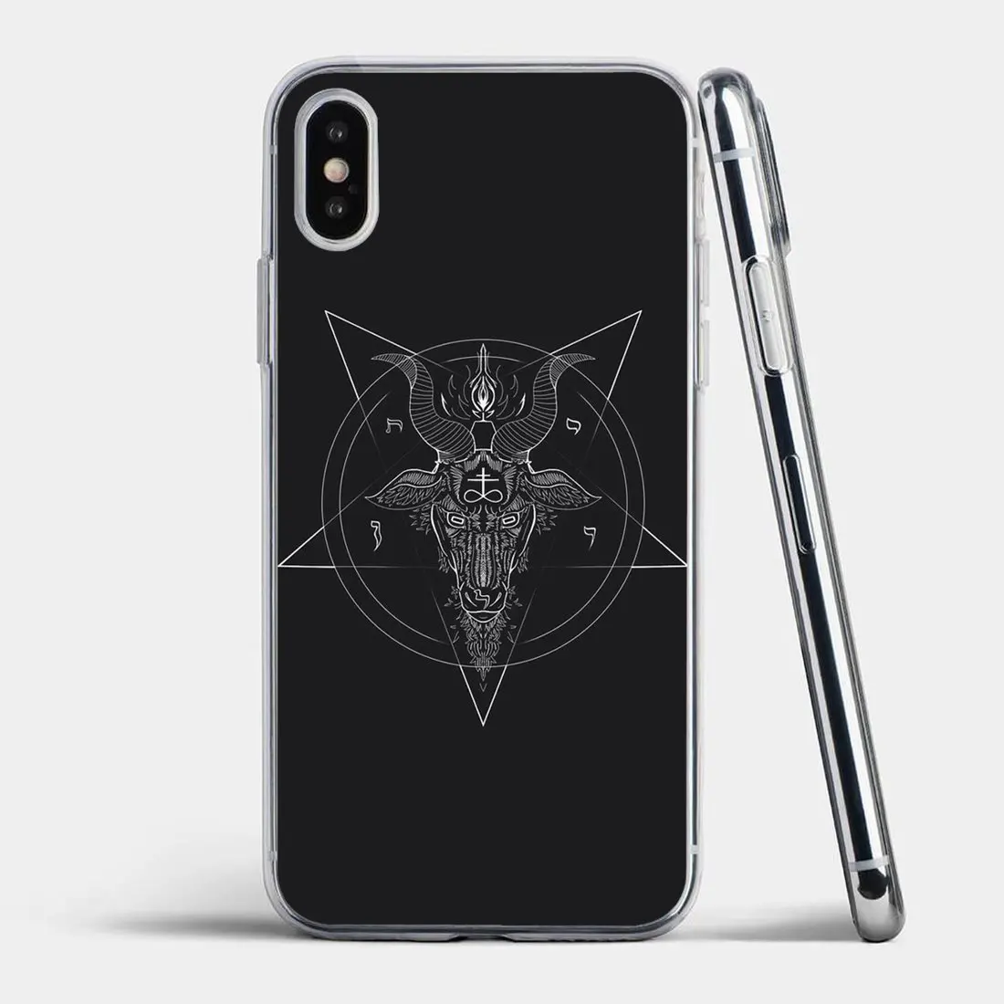 best meizu phone case For Meizu U20 Pro 5 6 Plus M2 M3 M3S NOTE M5S 6S M5 6 M6t MX6 Goat Cat Head Satan Art Soft Transparent Shell Covers meizu phone case with stones lock Cases For Meizu